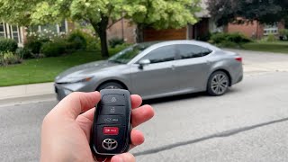Toyota Camry - Remote Start from the Key Fob