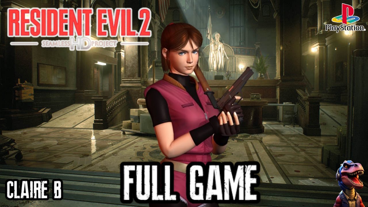 Resident Evil 2 HD Remaster: Claire's Campaign B - Normal Difficulty ...