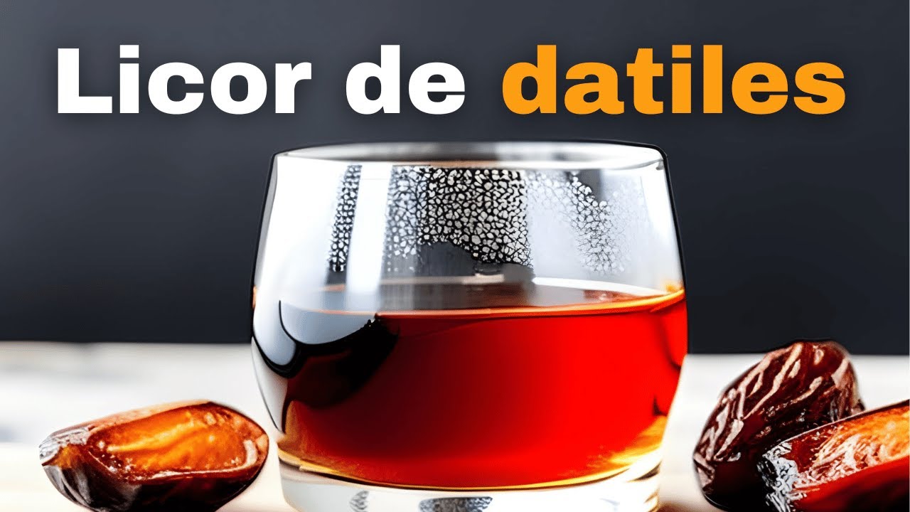 🤤MANJAR!! Como hacer licor de dátiles casero