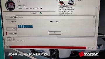 MJD 6JF write with ECUHELP KT200 ECU Tool