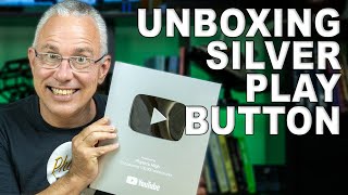 SILVER PLAY BUTTON! - My 100k Creator Award Unboxing