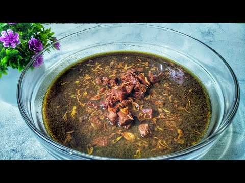Resep Rawon Daging Dan Tahu