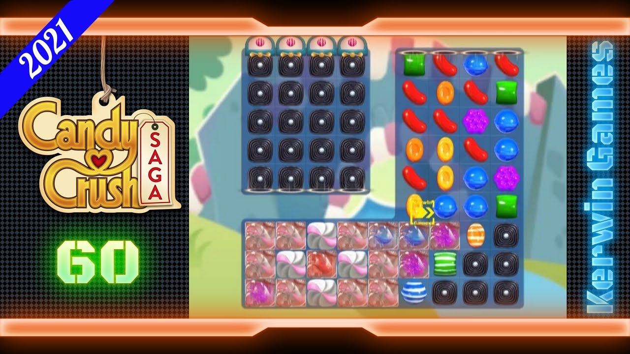Candy Crush Saga Level 60 No Boosters 30 Moves 21 Youtube