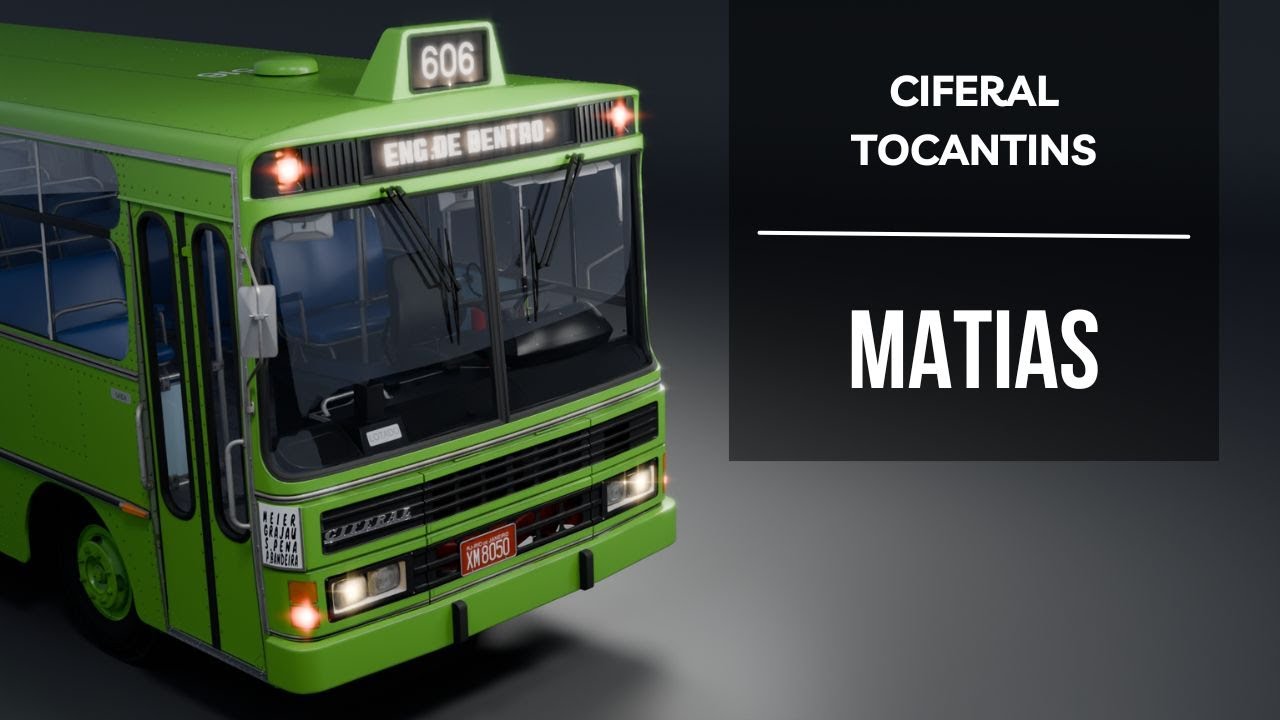 ▶️CIFERAL Tocantins Rodoviária A. Matias - ônibus do Rio em 1980