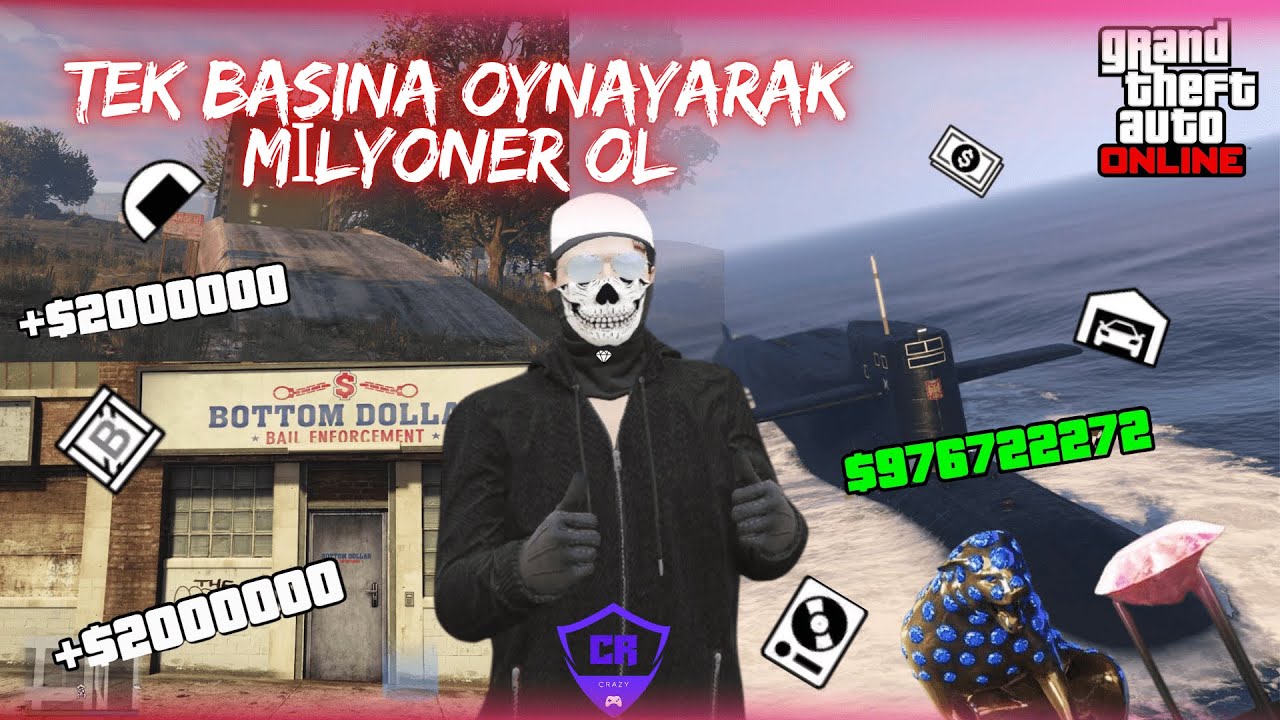 GTA Online'da SOLO Olarak PARA Kazanmanın EN İYİ 10 Yolu