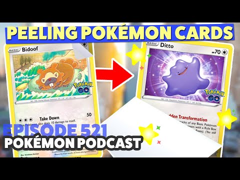 Pokémon: New Ditto transformation cards - would you peel them