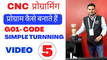 code g01 linear interpolation - cnc programming introduction -  program - program example