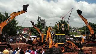 JCB dancing show || Excon 2022 Banglore || international exhibition