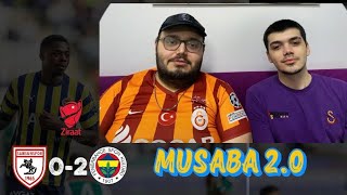 Fanati̇k Galatasaraylilar Fenerbahçe Samsunspor Maçini İzli̇yor - Fenerbahçe 2 -0 Samsunspor Tepki̇