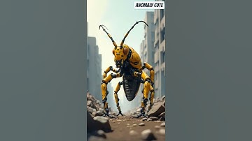 "When Your Roomba Evolves into a Battle Bug 🤖🐝 #AnomalyDetected"