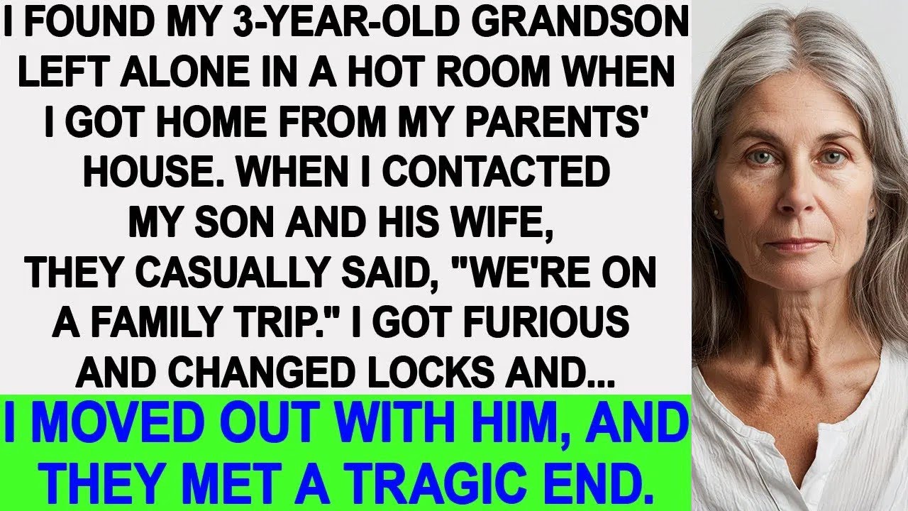 I found my grandson left alone at home while his parents went on a trip ...