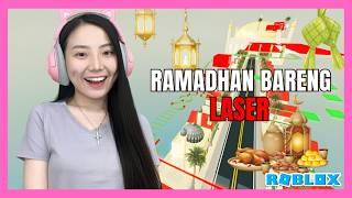 Almost Give Up Playing This Tower !! Ramadan With Laser - Roblox Indonesia