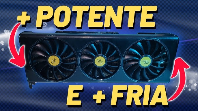 UNDERVOLT RX 6800XT 16GB DO ALIEXPRESS LUCBIT ''Antes 80ºC / Depois 53ºC''  