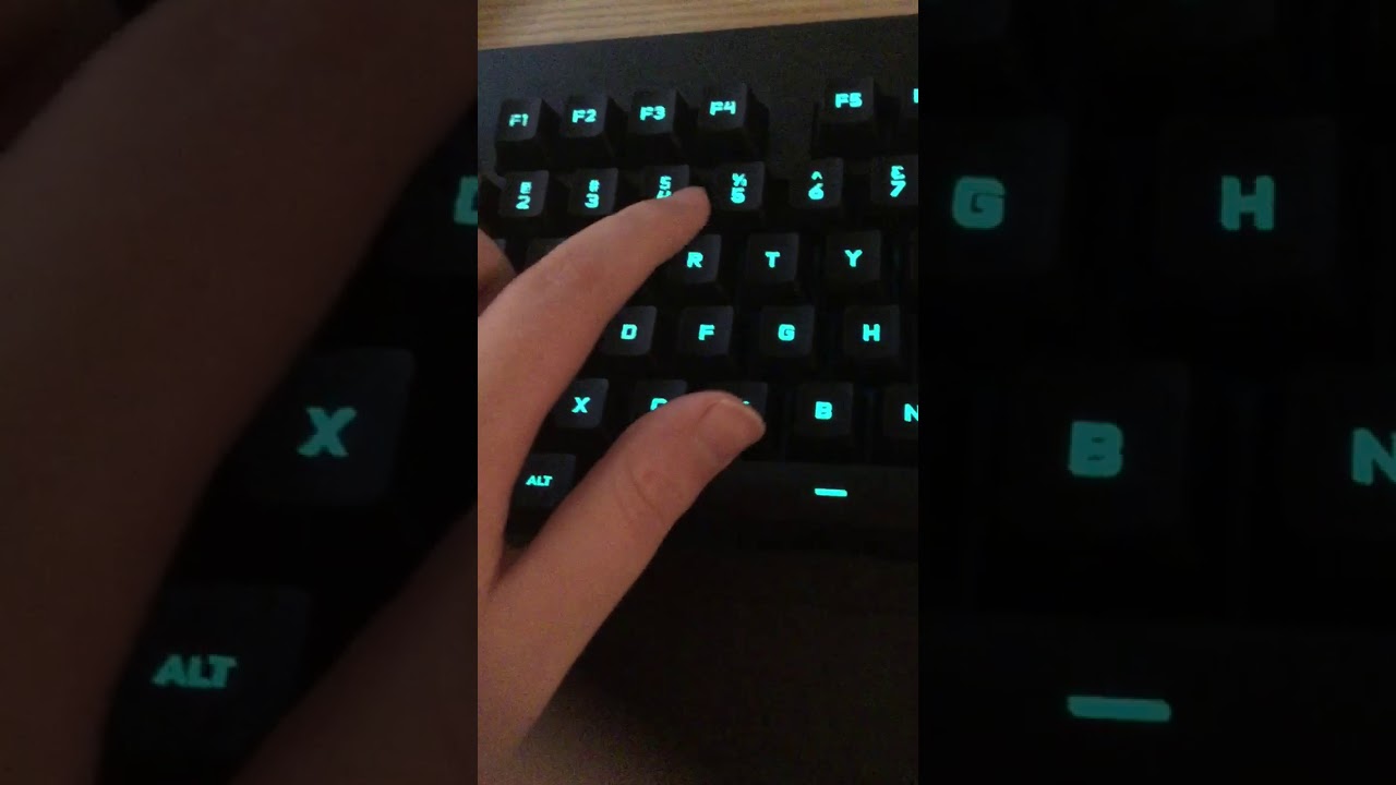 How to press r on the keyboard (Part 1)