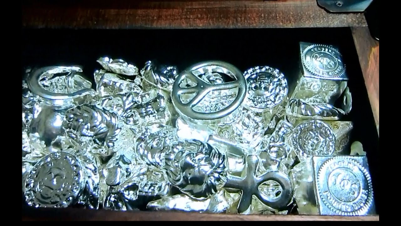 Yeager Poured Silver YPS 10 oz Silver Slacker Play Button Limited to 63 Bars