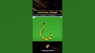 SNAKE GAME being made on ITSMAGIC! #itsmagicengine #snakegame #gameengine