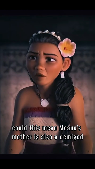 Moana's Mother is also a demi god #moana2