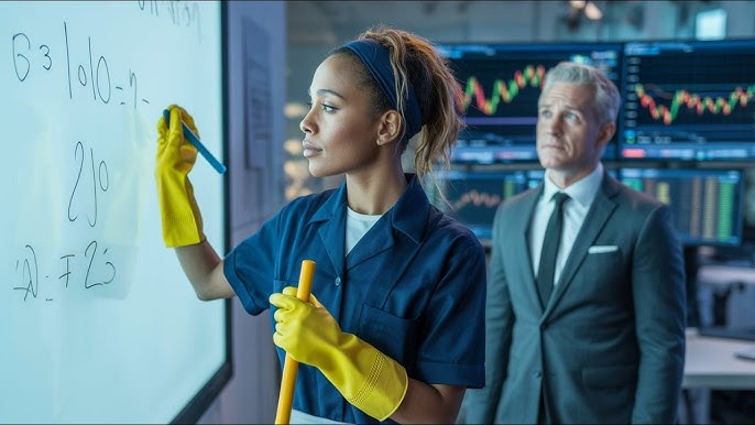 Single Mom JANITOR Solved $500M Problem in Seconds — What the CEO Did Next  Left Everyone Speechle