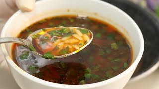 Soupe Turque Aux Tomates Et À Lorzo \