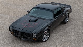 Restore A Muscle Cars 625HP Pro Touring 1973 Trans Am 6 speed manual 7.0 liter LS3