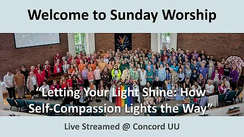 Concord UU Live Stream - Sun, 10/12/25 @ 10 am