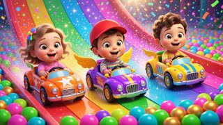 The Wheels on the Bus Go Round and Round 🚌 | 3D Nursery Rhymes &amp; Action Songs | Cocomellon