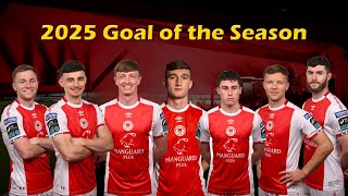 Contenders for the 2025 St Patrick's Athletic Goal of the Season