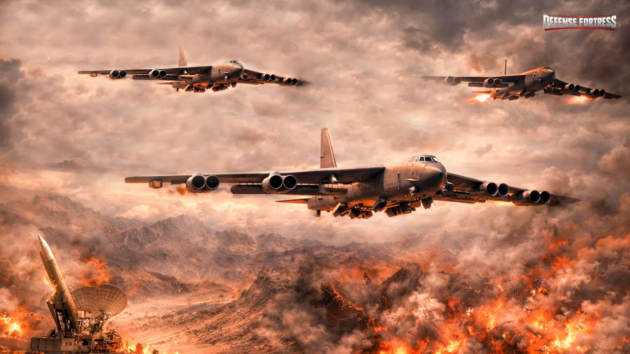 Dangerous Message from the US: B-52 Stratofortress Bomber Penetrate Iranian Airspace