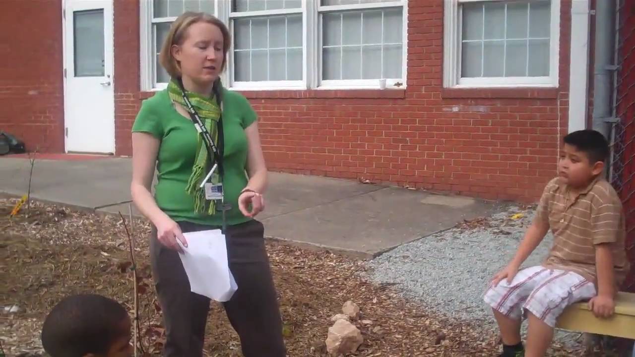 Soil + erosion lesson in the garden, part 1 - YouTube