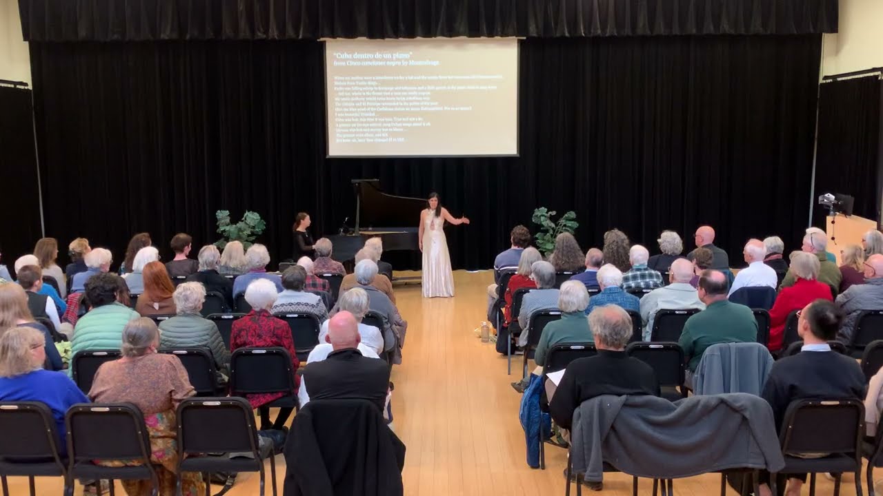 "Cuba dentro de un piano" from Cinco canciones negra (Montsalvage)