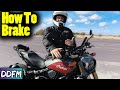 How To Stop Quickly On A Motorcycle (Motorcycle Braking Technique)