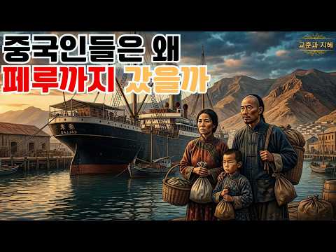 잠들기 전 듣는 세계사: 중국인들은 왜 1849년 페루까지 갔을까. [잠들기 전 / 역사]🔥