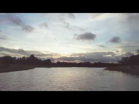 Sunset video taken