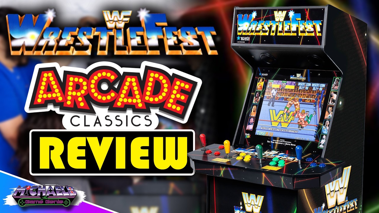 Обзор аркадной игры WWE Wrestlefest Basic Fun Arcade Classics Supreme Series!