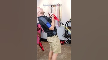 How To Properly Perform Banded Bicep Curls #shorts