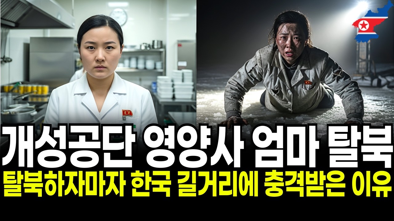 개성공단 0.1% 영양사 엄마가 목숨 걸고 탈북을 선택한 한마디 | 탈북하자마자 한국 길거리에 충격받은 이유?