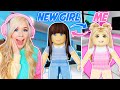 I SWITCHED PLACES WITH THE NEW GIRL AT SCHOOL IN BROOKHAVEN! (ROBLOX BROOKHAVEN RP)