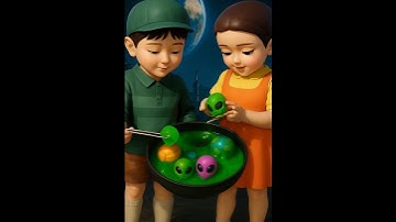 Squid game Ai Edible Slime #asmr  #ai #shorts #squidgame2 #squidgame