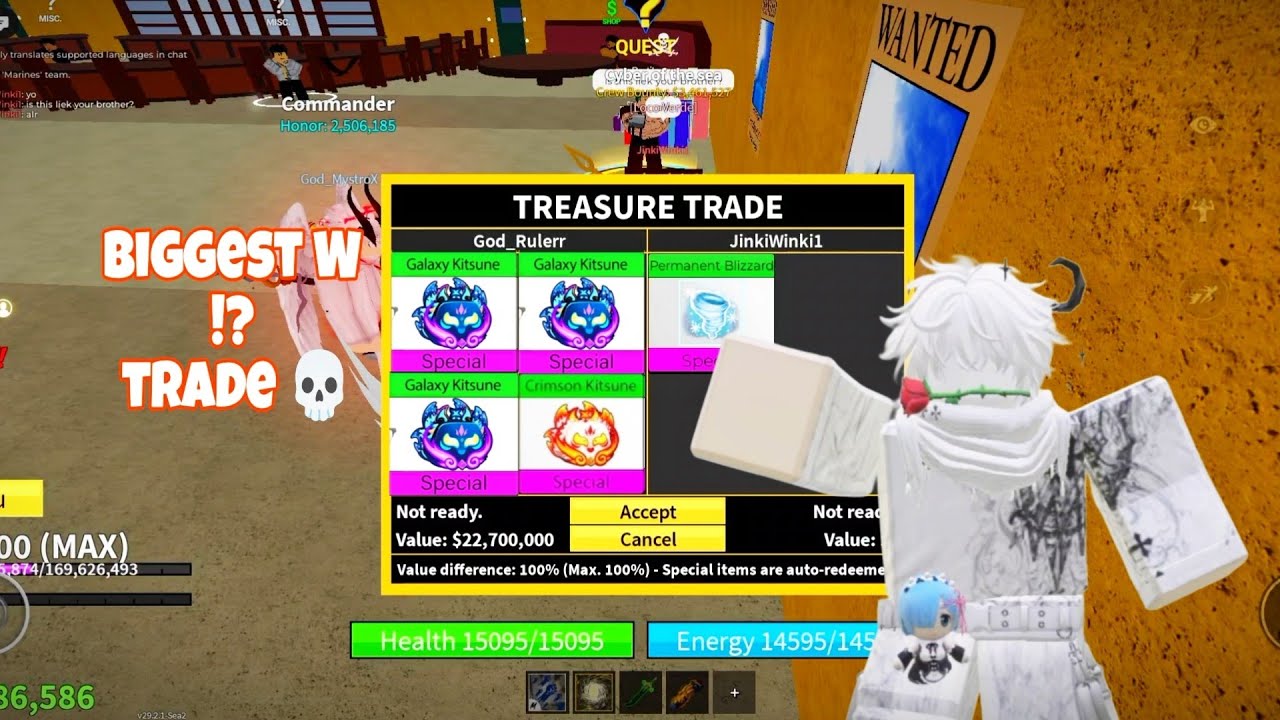 Finally...!!  I Got 2 *Permanant* (Rework) Fruit in Blox Fruit... + Crazy Things happened 💀