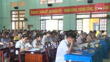 Cẩm Mỹ hội nghị tiếp xúc cử tri CĐ năm 2025 liên quan đến sắp xếp tinh gọn, tổ chức bộ máy của HTCT