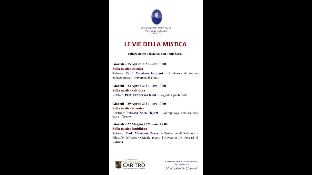 1° appuntamento del ciclo 