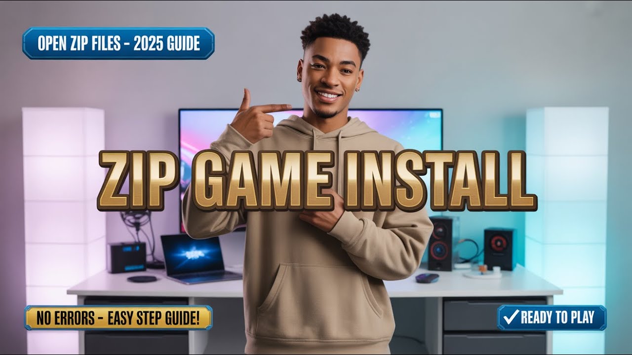 How to Open ZIP File Games on Laptop 2025 – Step-by-Step Easy Guide ...