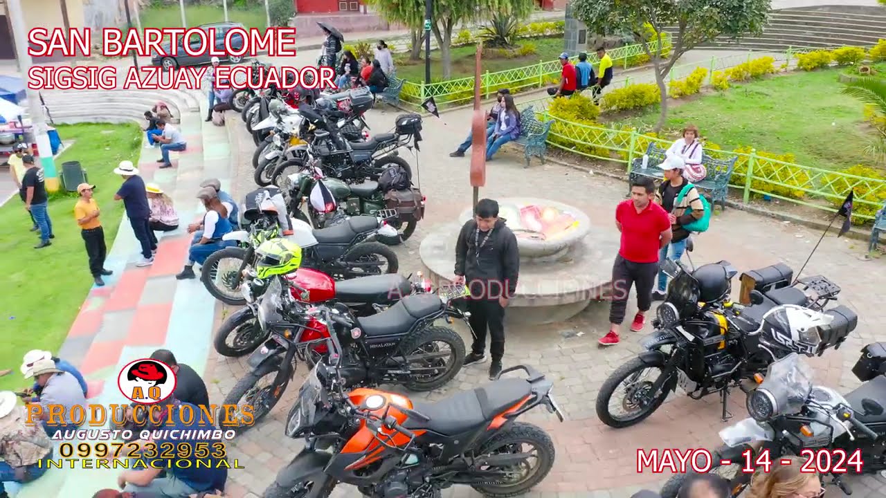 PARROQUIA SIMON BOLIVAR: GAÑANSOL - GUALACEO  ECUADOR. MAYO - 14 - 2024