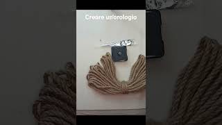 creare un'orologio in macrame #macrame #decorazionecasa #макраме #orologio #handmade