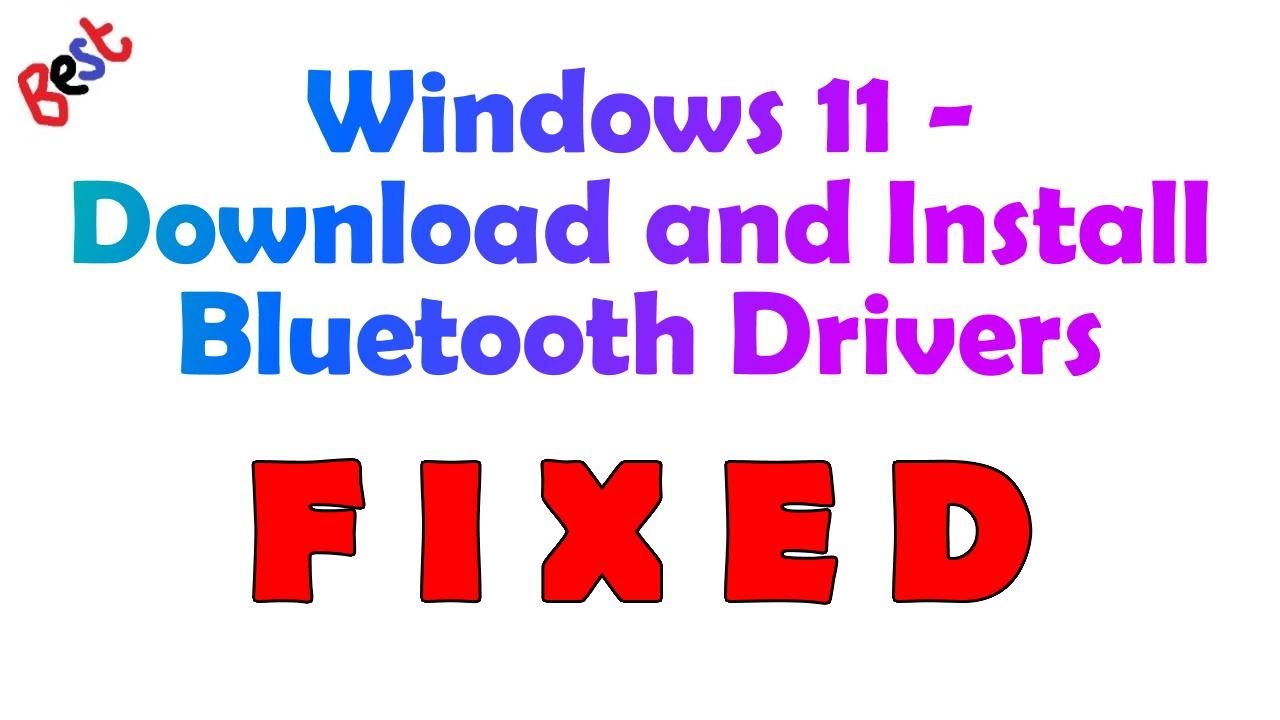How to Get and Install Intel Bluetooth Drivers on Windows 11 - YouTube