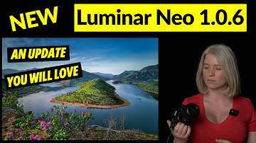 Luminar Neo software update. 1.0.6