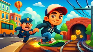Bus and Subway Runner 🏃‍♂️ Endless Hoverboard Chase Game | Escape the Police & Fly High - 25 screenshot 5