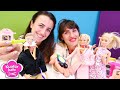 Barbie oyunları. Barbie&#39;nin babaannesi ve dedesi kuaförde! Kız videoları