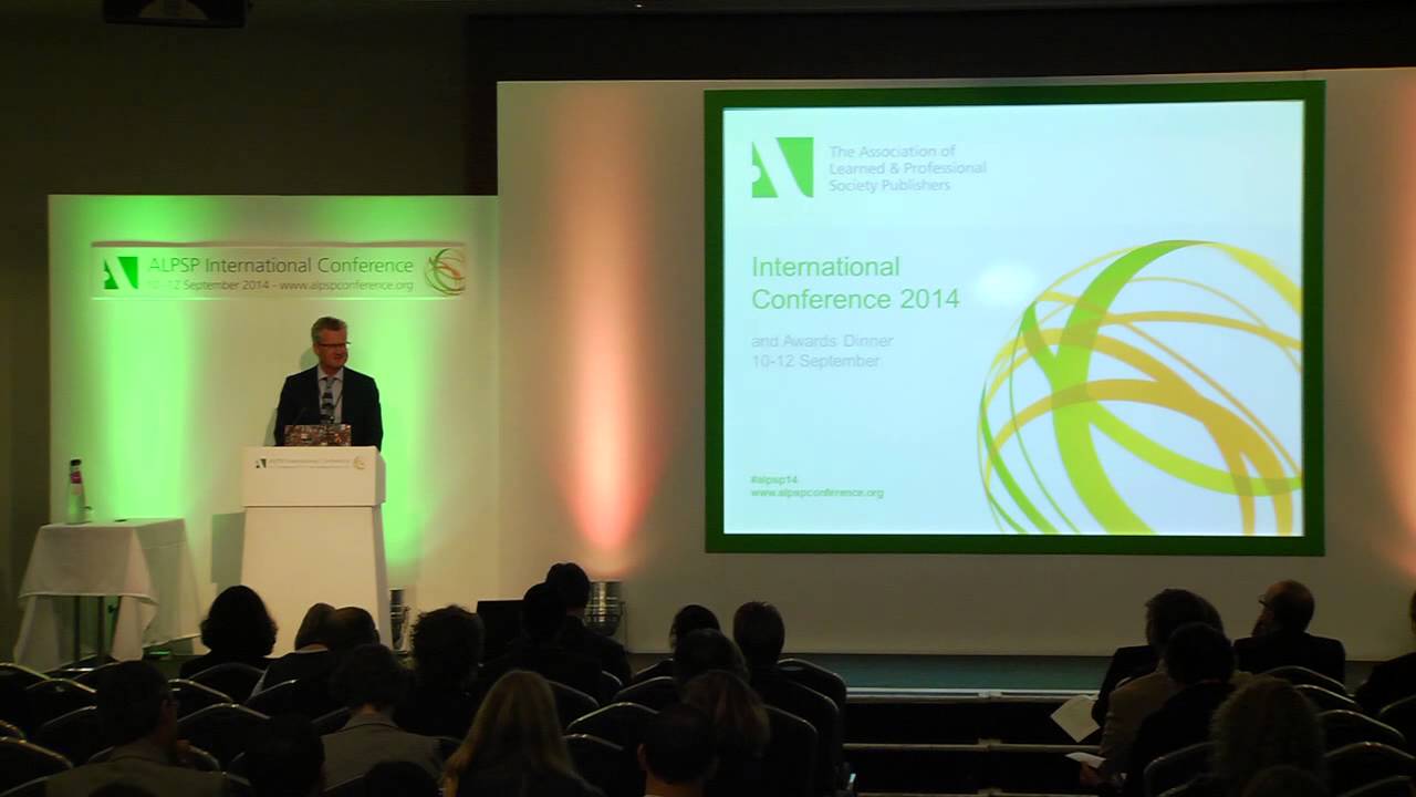 ALPSP International Conference 2014:  Audrey McCulloch and Simon Ross Introduction