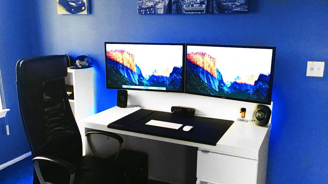 Dual Monitor Macbook Setup Setup Spotlight Youtube